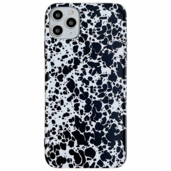 Black Artistic Splash Ink Phone Case