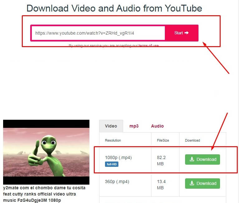 how to download youtube videos to mp4 full hd 1080 or MP3