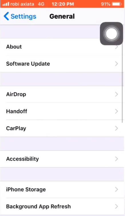 Go to General to Update Your iPhone Go to General to Update Your iPhone