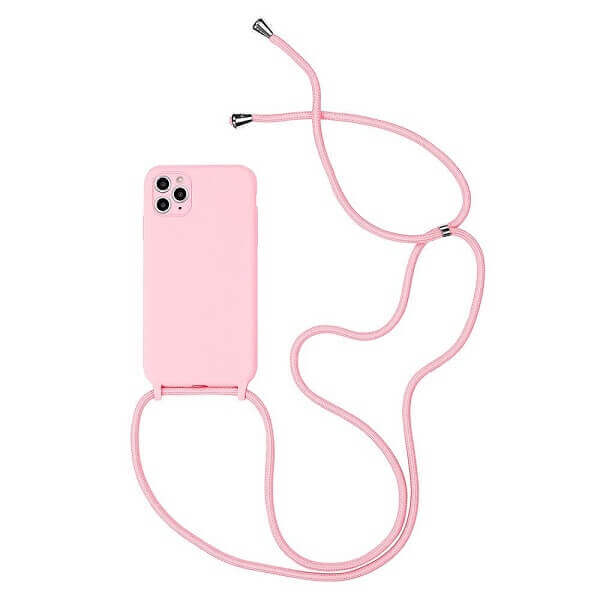 Pink phone Case With a Lanyard