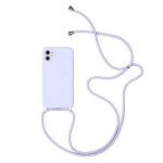 Purple phone Case With a Lanyard