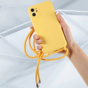 Silicone iPhone Case With Necklace