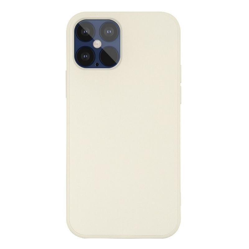 Beige Liquid Silicone iPhone 12 Mini Case