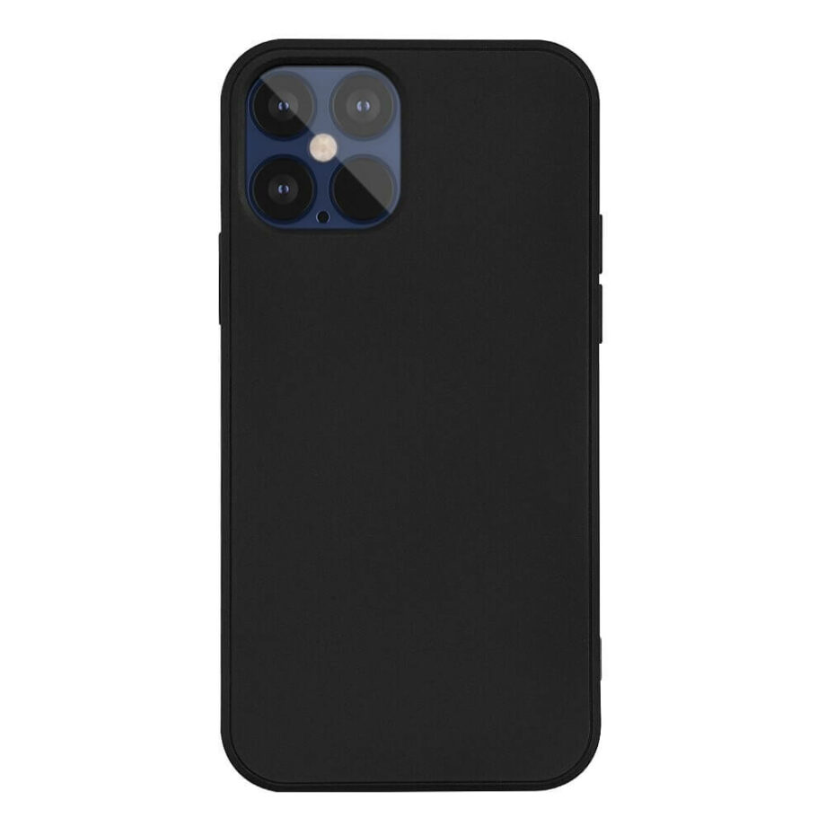Black Liquid Silicone iPhone 12 Mini Case