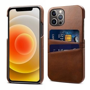 Brown Leather iPhone 12 Pro Max Case