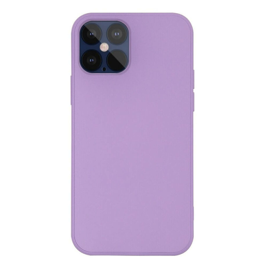 Grass Purple Liquid Silicone iPhone 12 Pro Case
