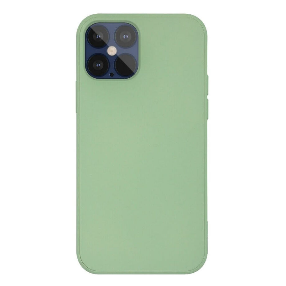 Mint Green Liquid Silicone iPhone 12 Pro Case