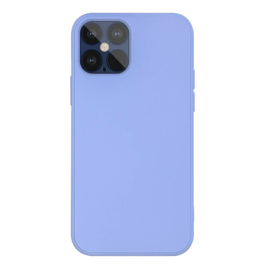Purple Liquid Silicone iPhone 12 Case