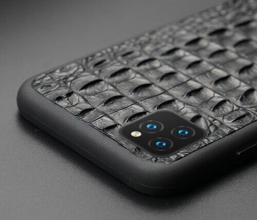 Real Crocodile Skin iPhone Case