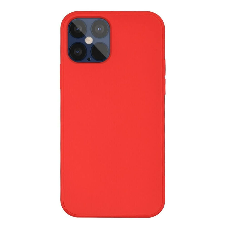Red Liquid Silicone iPhone 12 Pro Max Case