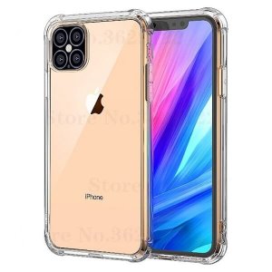 Shockproof bumper clear iPhone 12 case