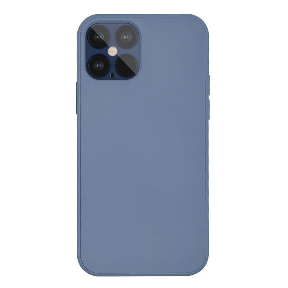 Space Gray iquid Liquid Silicone iPhone 12 Pro Max Case