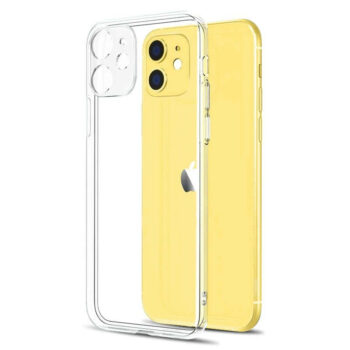 Ultra-Thin Clear phone Case with camera lens protection for iPhone