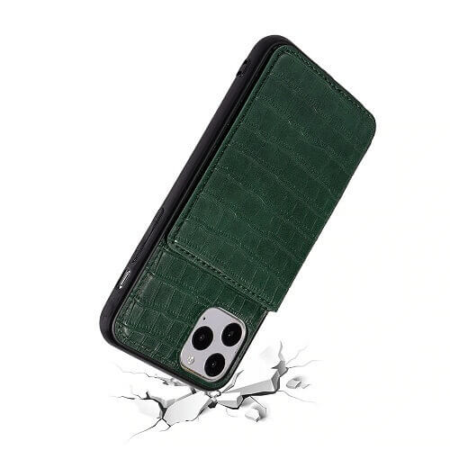 iPhone 11 Pro Max crocodile wallet case