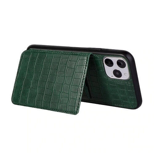 iPhone crocodile wallet case