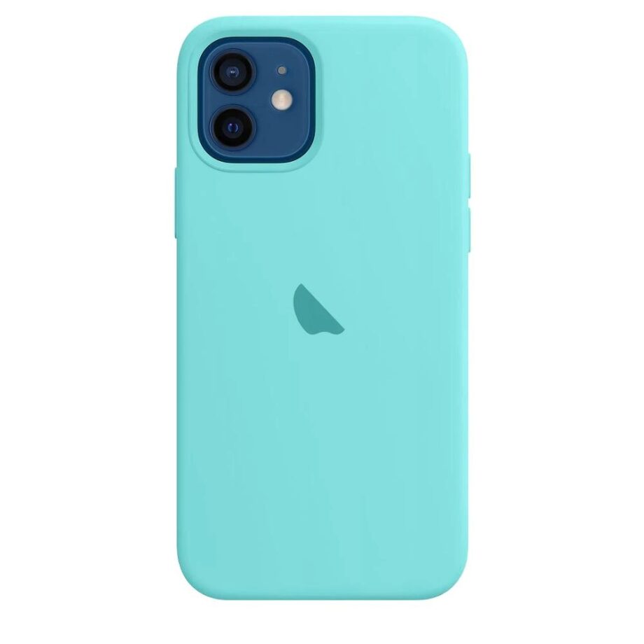 Ice blue Original Liquid Silicone iPhone Case