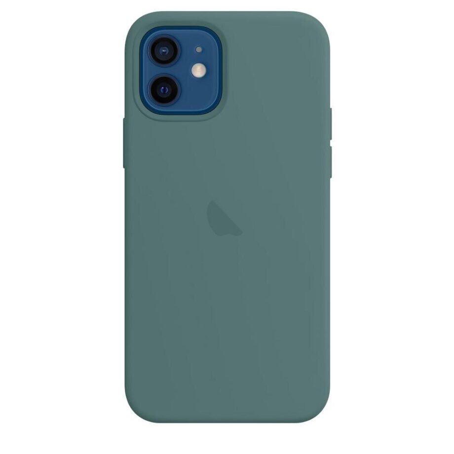 Pine Green candy color silicone phone case