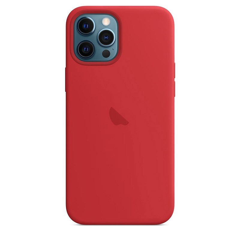 Red iphone silicone case