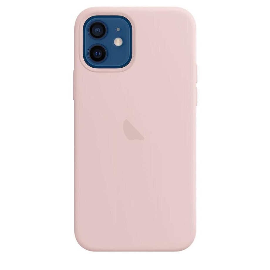 Sand Pink silicone iphone case