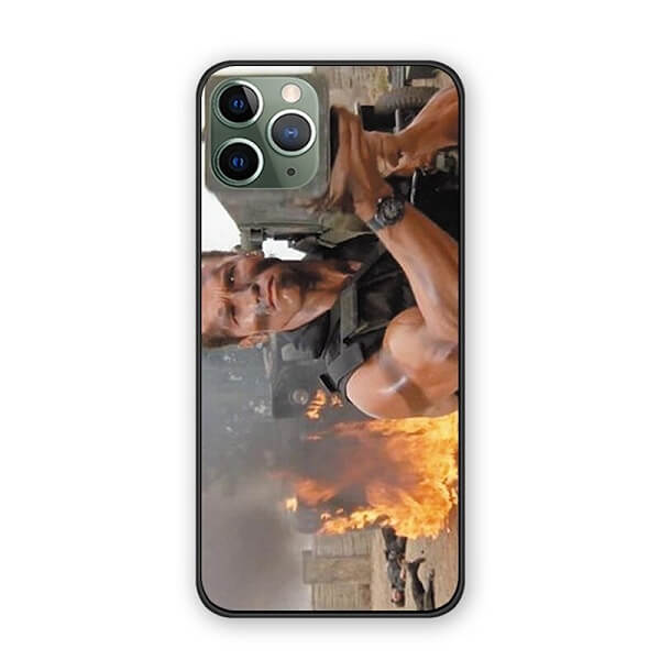 arnold schwarzenegger commando iphone case