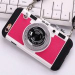 Rose vintage 3D camera iPhone case