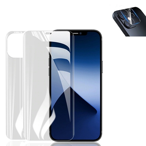 3-in-1 iPhone Screen Protector- camera lens protection