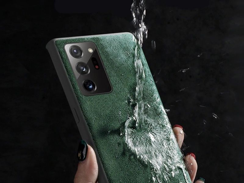 How to clean Alcantara phone case