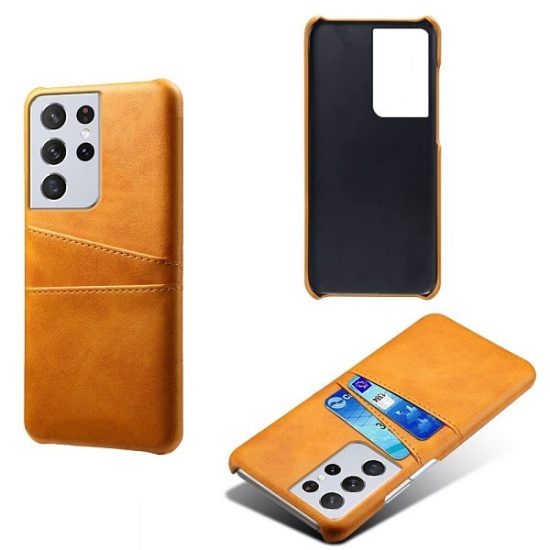 Leather Wallet Samsung Galaxy S21 Ultra Case Cover