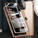 double sided tempered glass magnetic case for iphone