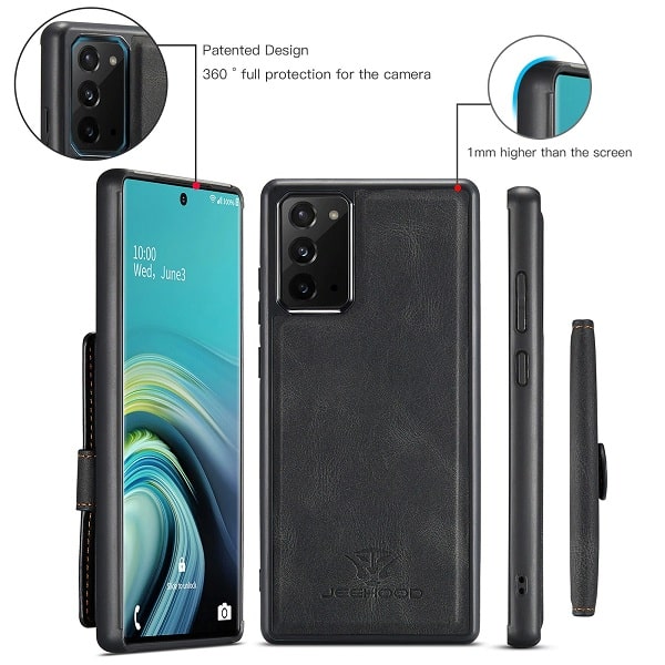 Magnetic detachable wallet phone case for Samsung S21 Case