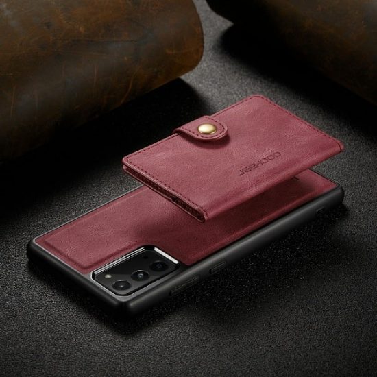 Magnetic detachable wallet phone case for Samsung S21 Case