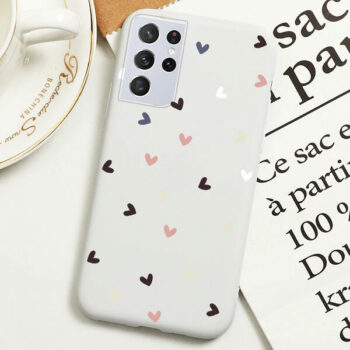 Samsung S21 Ultra Love Heart Case