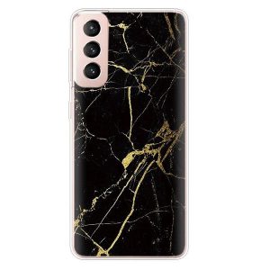 Black and gold Marble Samsung S21 case