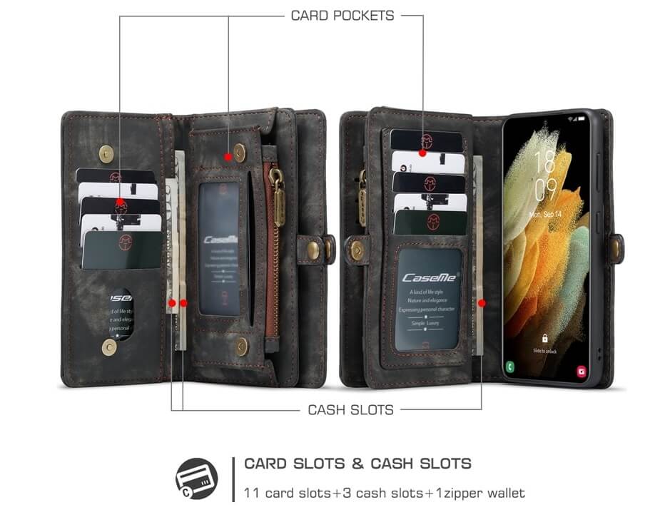 Magnetic Detachable Wallet Samsung Galaxy S21 Plus Case (1)