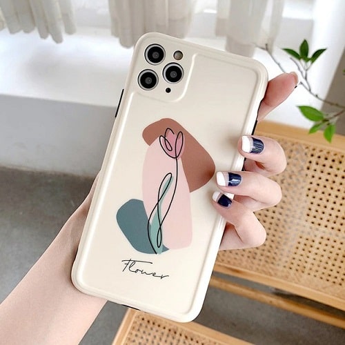 Abstract Painting Flower iPhone Case