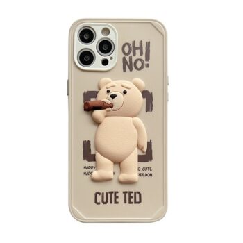 Beige-Teddy-Bear-iPhone-Case-cover