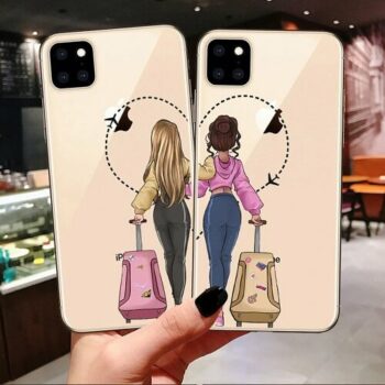 Travel Girl Best Friends Forever Phone Case (3)