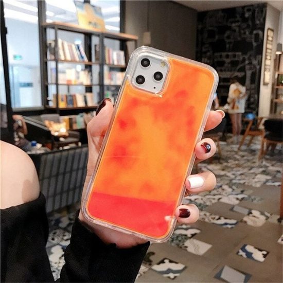 Neon Sand Liquid iPhone Case Cover