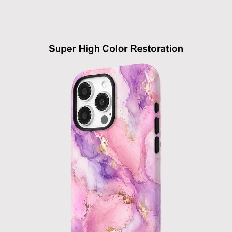 Purple Marble Wireless Charging iPhone Case Purple Marble Wireless Charging iPhone Case