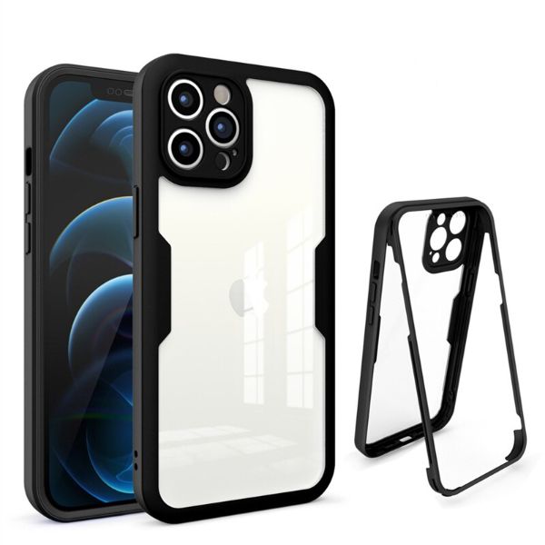 Black Ultra Thin Shockproof iPhone 13 Case