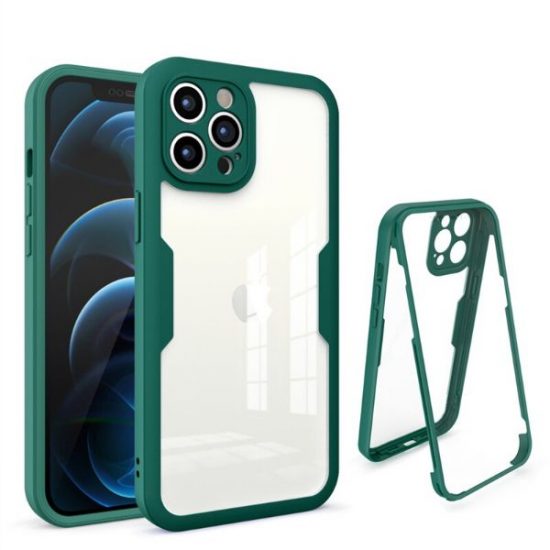Dark Green Ultra Thin Shockproof iPhone 13 Series Case