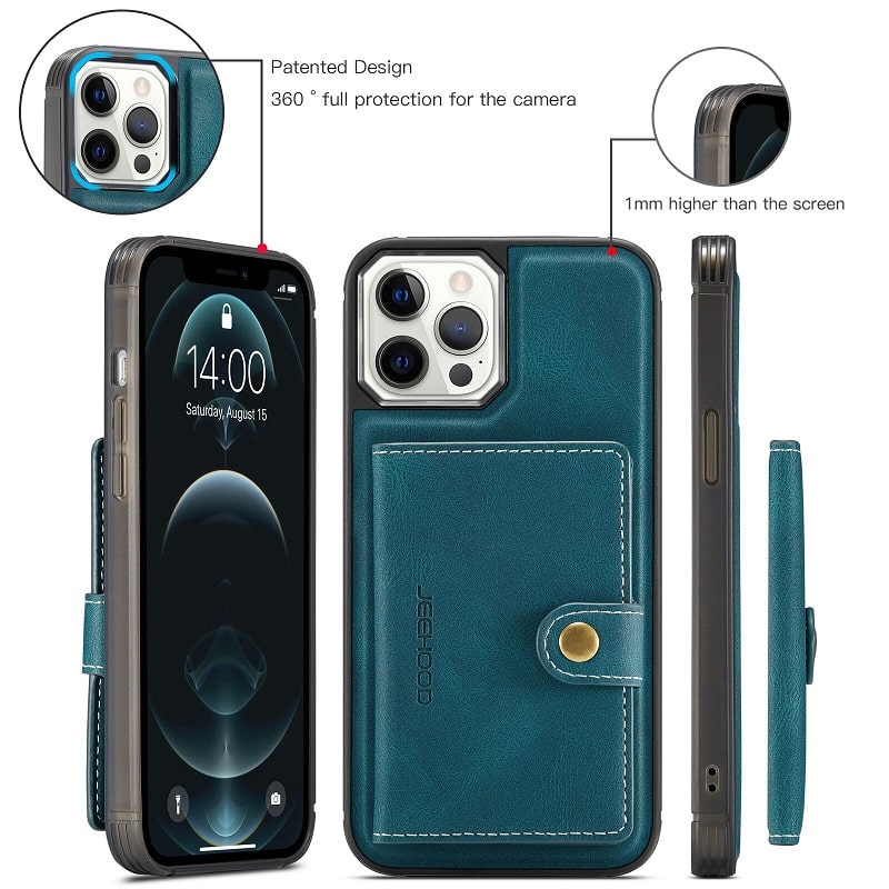 Detachable Wallet iPhone 13 Pro Max Case