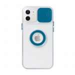 Green Slide Camera Lens Protection iPhone 13 Pro Max Case
