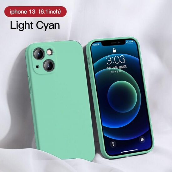 Light cyan Candy Color iPhone 13 Case