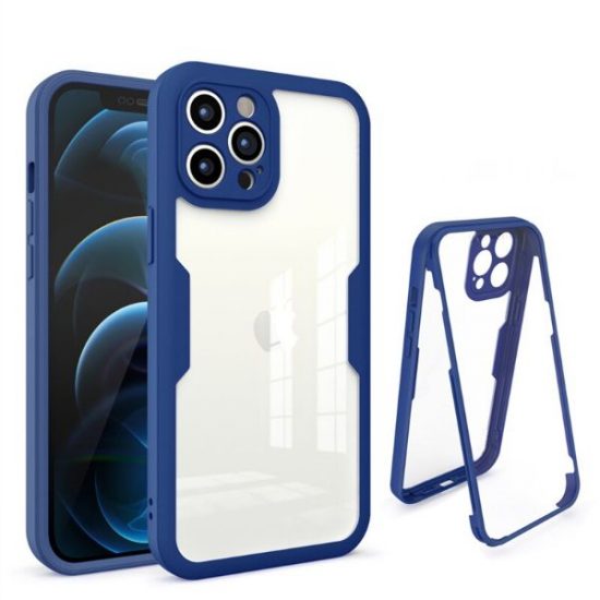 Navy Blue Ultra Thin Shockproof iPhone 13 Case