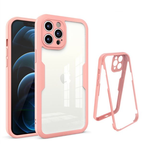 Pink Ultra Thin Shockproof iPhone 13 Pro Max Case