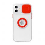 RED Slide Camera Lens Protection iPhone 12 Pro Max Case