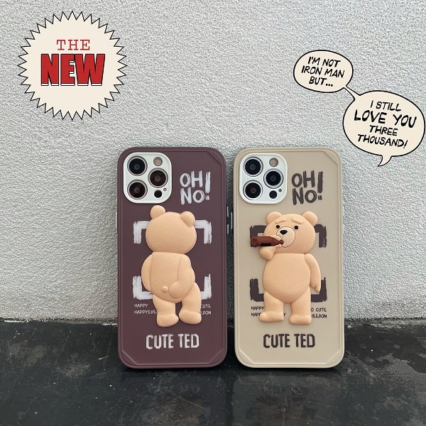 Teddy Bear Phone Case-NEW 2021