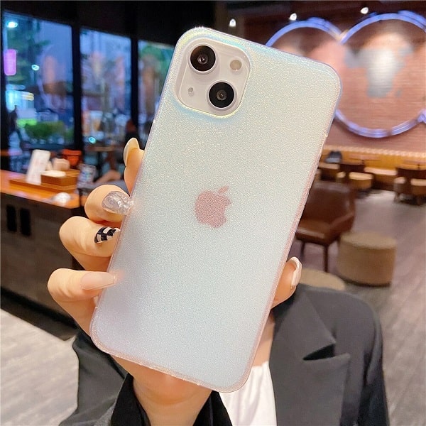 Rainbow Gradient Laser iPhone 13 Pro Max Case