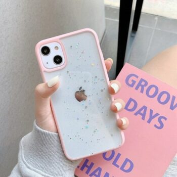 shockproof star glitter iPhone 13 case
